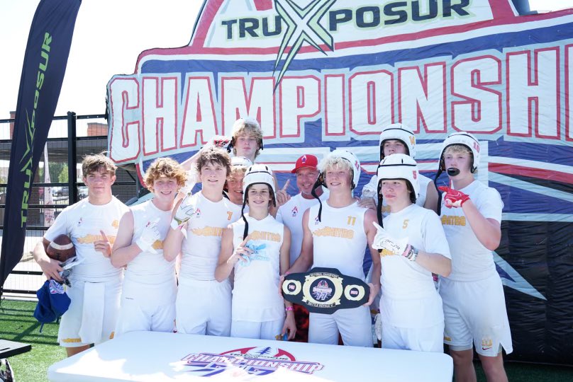 TexasEpic7v7's tweet photo. #TexasEpic Nitro 14u is your Battle Royale National Champions! A perfect 8-0 weekend @Championship7v7 @TexasQBElite https://t.co/4j9evwHMbj