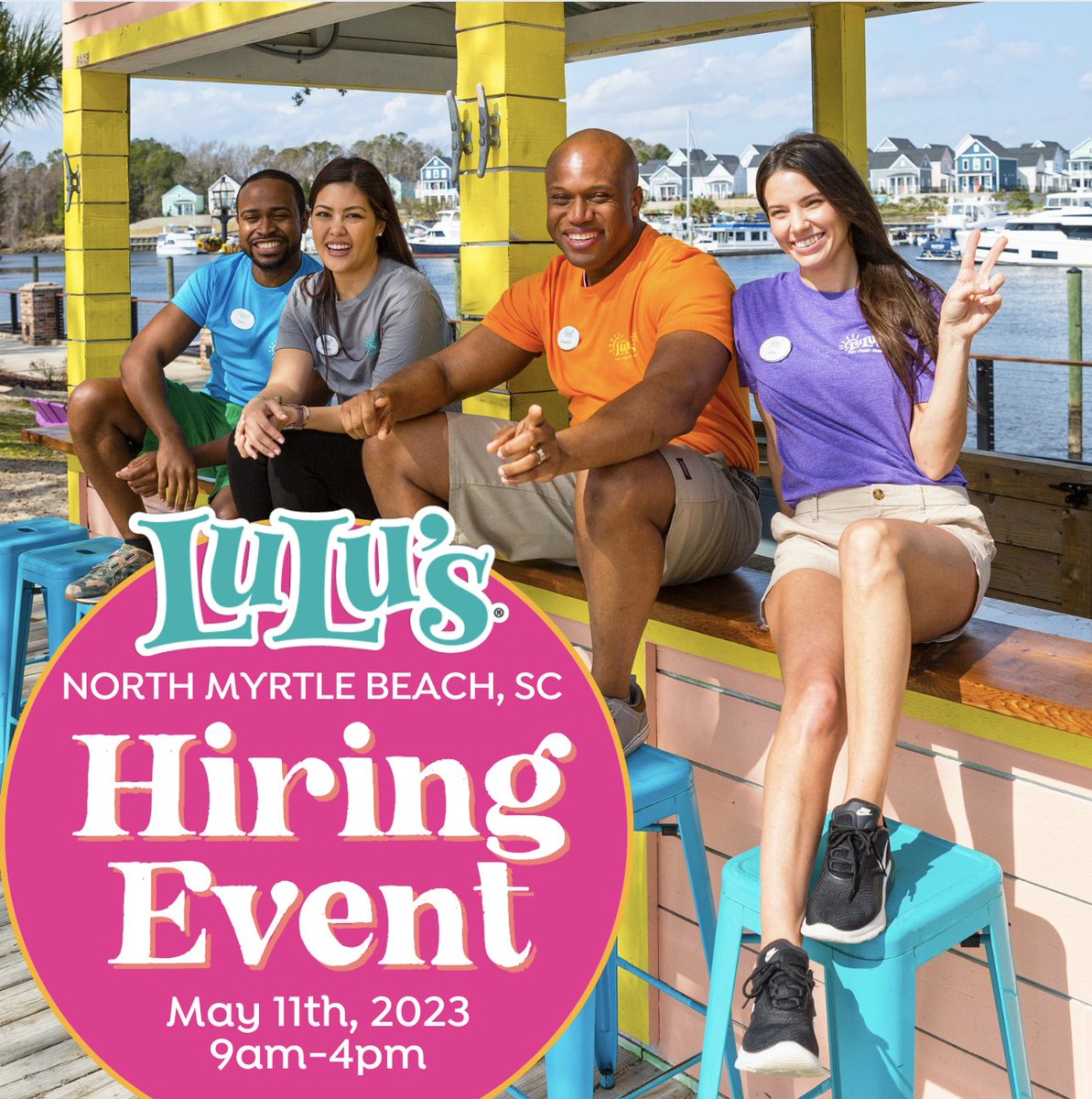 Mark your calendars for May 11th and join us at our Hiring Event! 🌴☀️💚 Register here: bit.ly/3UQSBnV