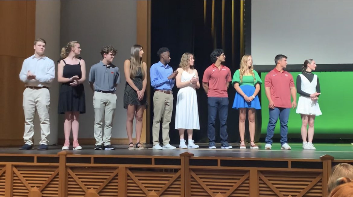I am honored to have been named “Miss Husky” Student of the Year.  Thank you to all the teachers and my fellow classmates at Edmond North High School for selecting me for this amazing award.