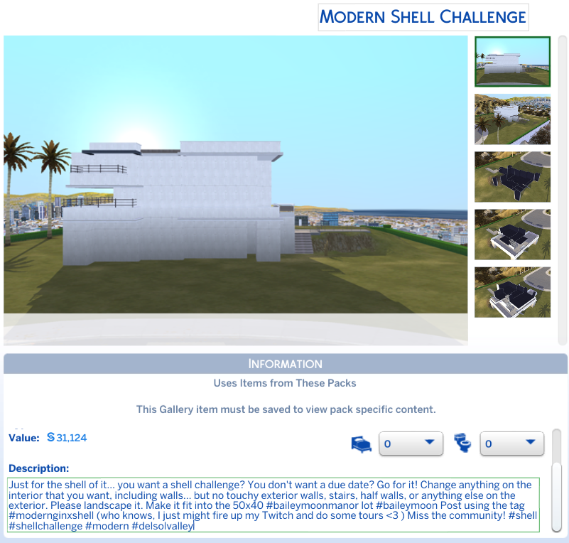 amberginx's tweet photo. This just in.... if you want to do this #shellchallenge repost with #modernginxshell No deadline, just for fun. May even fire up ol' Twitch and do some tours later in the summer. <3 https://t.co/btlbRHqqf1