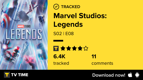 Redeipirati's tweet photo. I've just watched episode S02 | E08 of Marvel Studios: Legends! https://t.co/KDm9iFXQqL #tvtime https://t.co/IAkbNahJfP