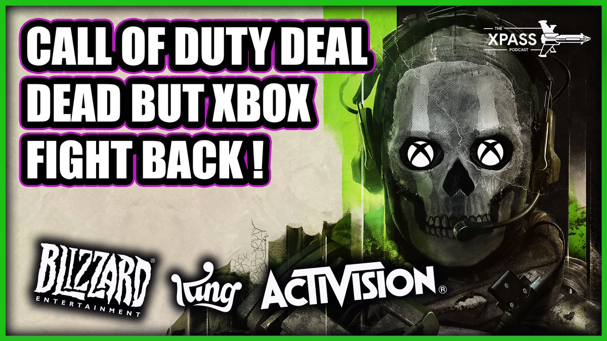 GamerGuildTV's tweet photo. The ABK Saga takes another massive twist but Microsoft aren't throwing in the towel just yet!

🧛#Redfall Custom Controllers
👑Age of Empires 1 &amp; 2 News
🎮#Xbox Games for May

XPass #27 - Available Now!👇
https://t.co/1brZnkkfvu https://t.co/9v2nb04Lya