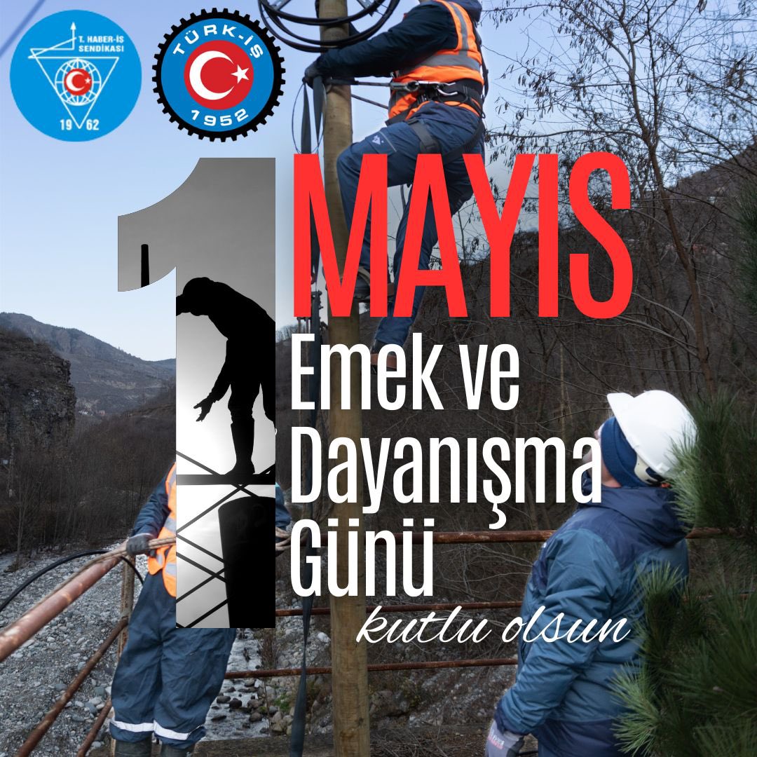 VeliSolak's tweet photo. Tüm emekçi kardeşlerimin ve üyelerimizin 1 Mayıs İşçi Bayramını kutluyorum.

“YARALAR BERABER SARILACAK, TÜRKİYE EMEKÇİLERİN OMUZLARINDA YENİDEN AYAĞA KALKACAK…”

YAŞASIN 1 MAYIS !
YAŞASIN TÜRK-İŞ !

#yaralarberabersariliyor
#Yasasın1Mayıs

@turkiskonf 
@TurkiyeHaberis https://t.co/oqeFzuYhio