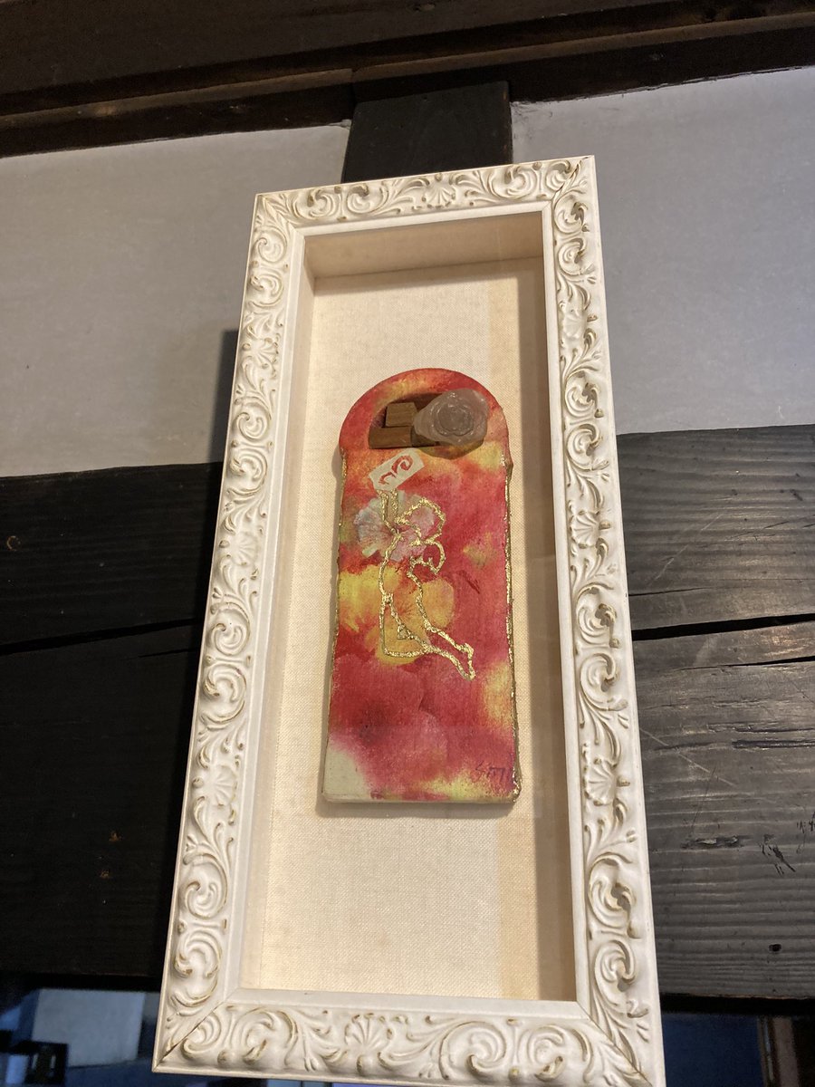 ateliermoon78's tweet photo. アトリエMoonより おはようございます。
今朝の一枚は板にキャンバス、油彩、漂流ガラス、金箔。
#出射茂 #印西市 #佐倉市 #アトリエ #ギャラリー #絵画 #美術 #コンテンポラリーアート
#painting #contemporary_art #atelier #gallery #art
#oilpainting #drift_glass #gold_leaf #angel https://t.co/LkL1ljuCe2
