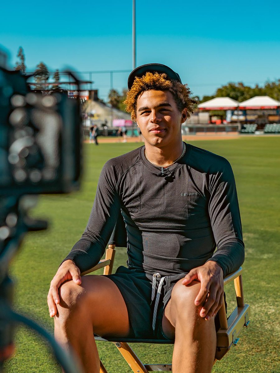 📸  You've been chasing his 1st Bowman, now take a look at some behind-the-scenes shots of <a href="/jones_druw/">druw jones</a>! #BowmanBaseball