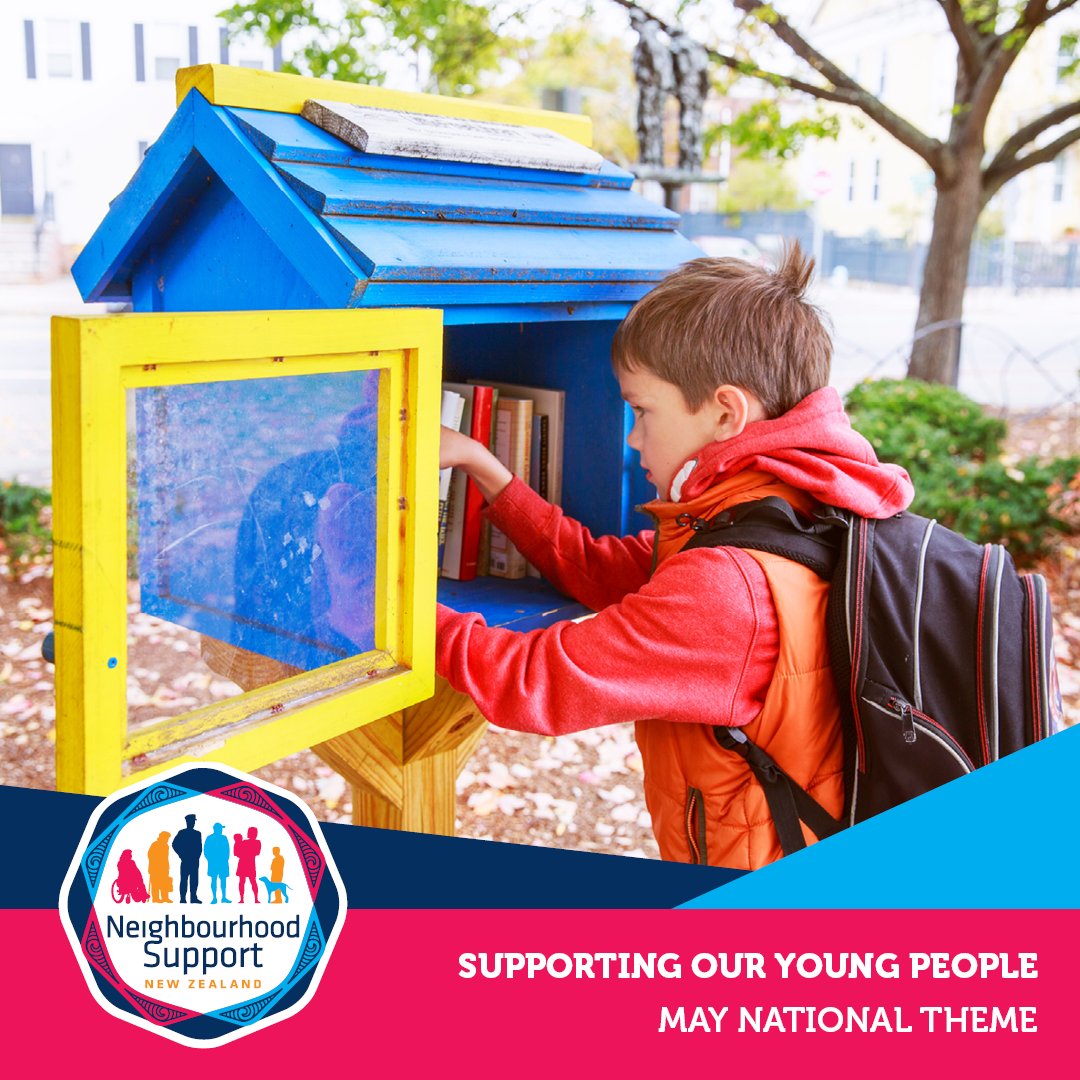 nsnewzealand's tweet photo. May is all about supporting our young people - empowering and encouraging them to be the community builders of tomorrow.
#supportingouryoungpeople #maytheme #neighbourhoodsupport #NSNZ https://t.co/JPuiVtWWKI