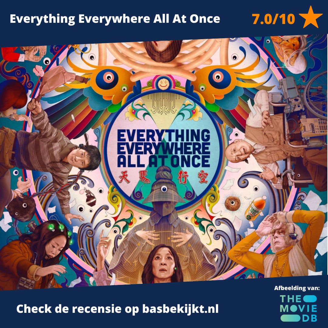 basbekijkt's tweet photo. Everything Everywhere All At Once is één van de meest complexe films die ik in tijden heb gezien. De film krijgt van mij een 7/10. Lees de hele recensie op basbekijkt. Link in de bio.

#film #filmrecensie #kehuyquan #michelleyeoh #everthingeverywhereallatonce https://t.co/oUkU1Il4GO
