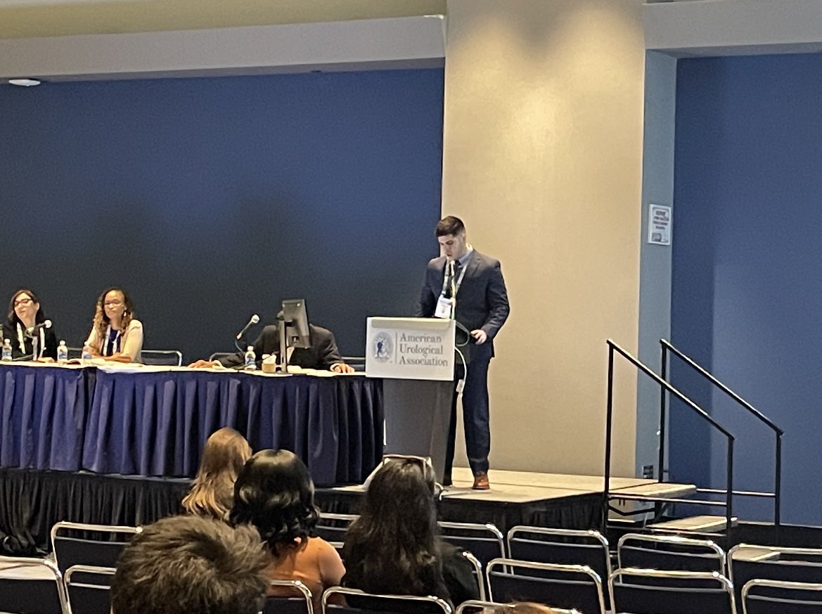 Extremely grateful for the opportunity to present at <a href="/AmerUrological/">Amer. Urol. Assn.</a> today. Truly an honor to present my work at this level. Hopefully one of many future similar experiences. And a special Thank You to <a href="/TashaPosidPhD/">Tasha Posid, PhD</a> for your continuous support! <a href="/OSU_Urology/">Ohio State Wexner Medical Center Urology Dept.</a> <a href="/ctleeuro/">Cheryl Lee</a>
