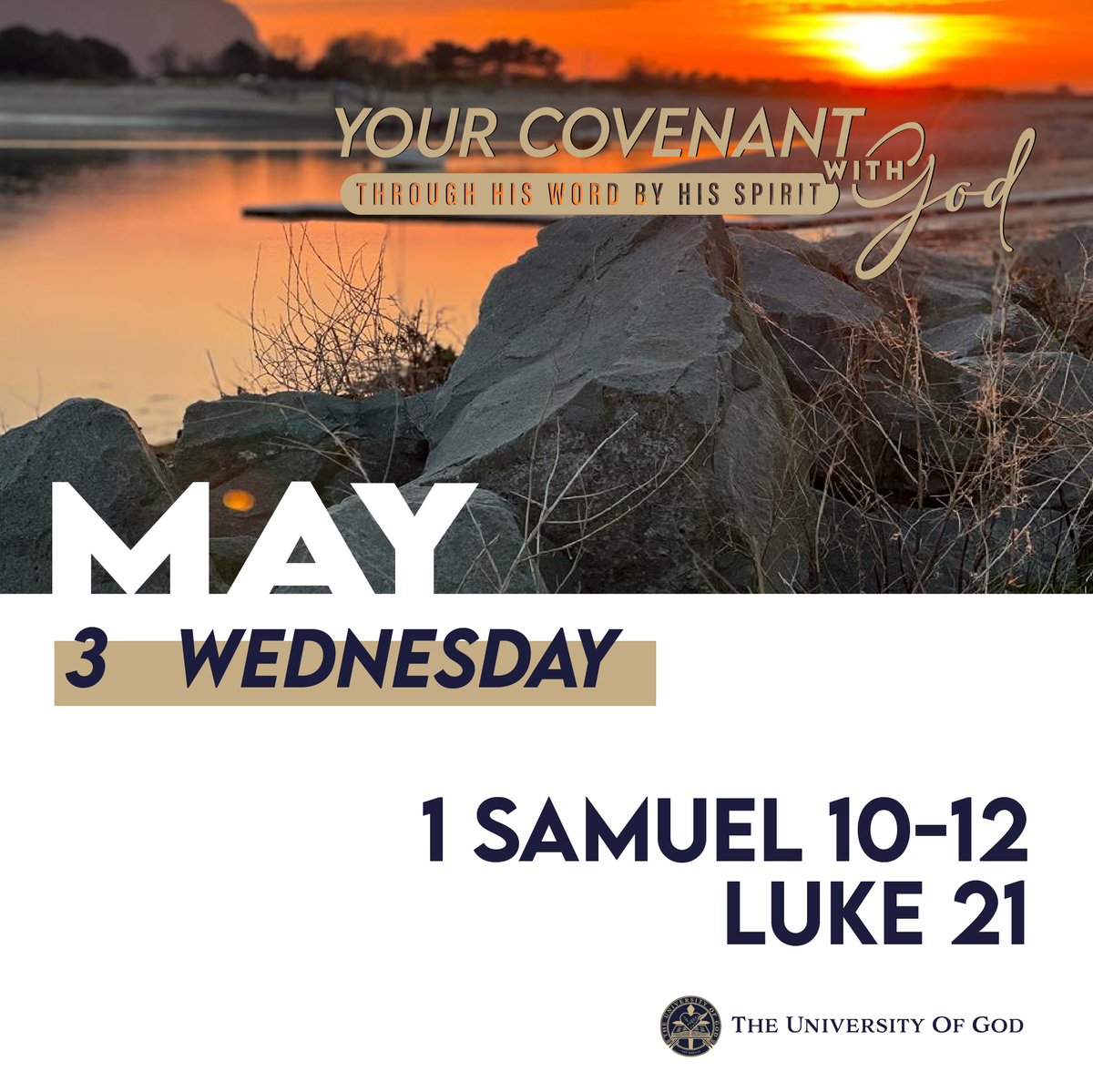 theuogofficial's tweet photo. "In life, man is given the freedom to choose from the many alternatives that surround him. The choice he makes determines who he is before God."

Download your daily reading plan for the year 2023: https://t.co/YNLcK5Gg09
#CovenantWithGod #Week18 #UOG #Racine #Ruth https://t.co/qtxUIyBiTk