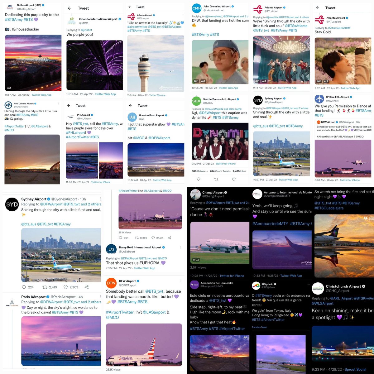 #AirportTwitter discovering #BTS