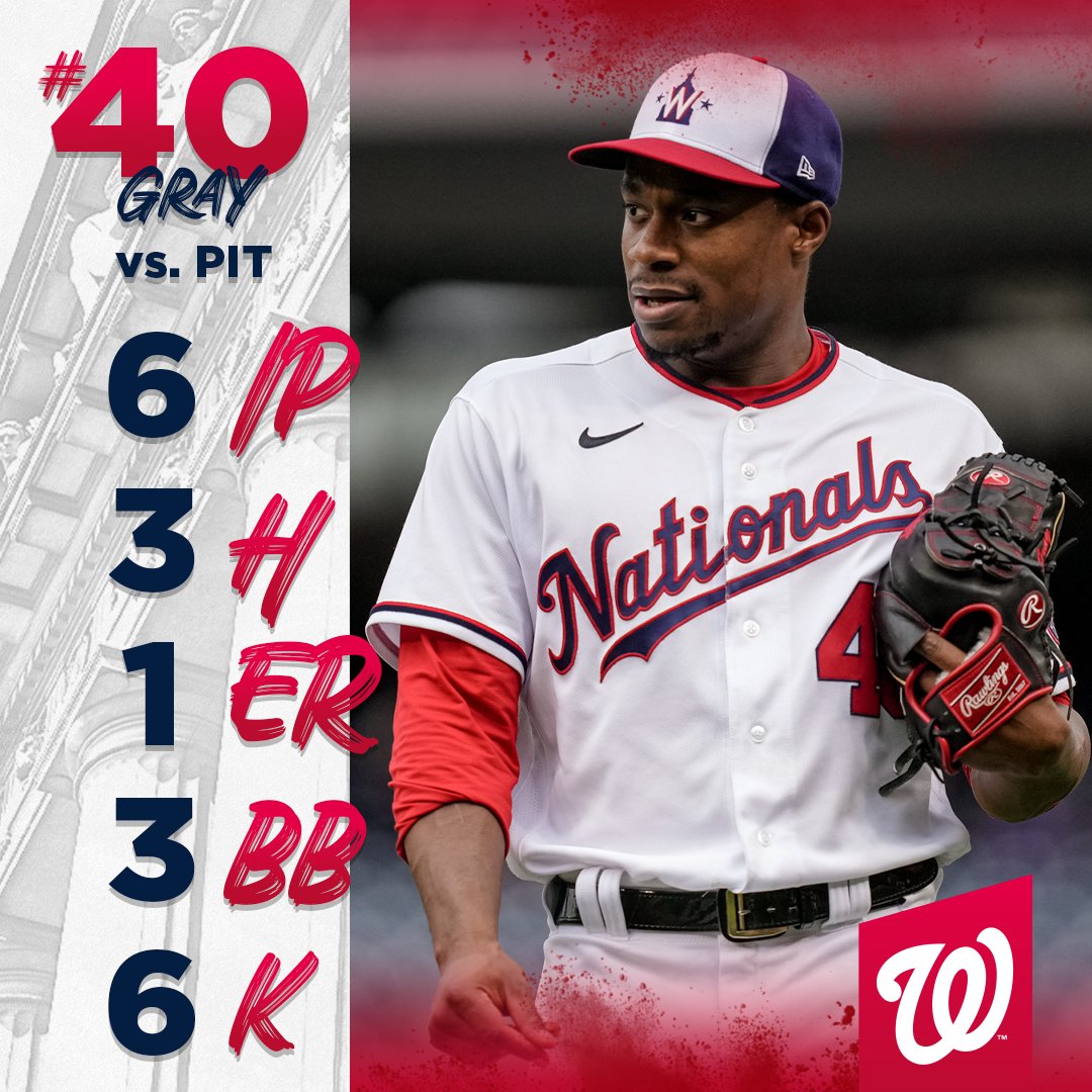 Washington Nationals on X: Josiah Gray's last 5 starts: 28.2 IP 27 Ks 1.57  ERA @JGrayy_ // #NATITUDE  / X