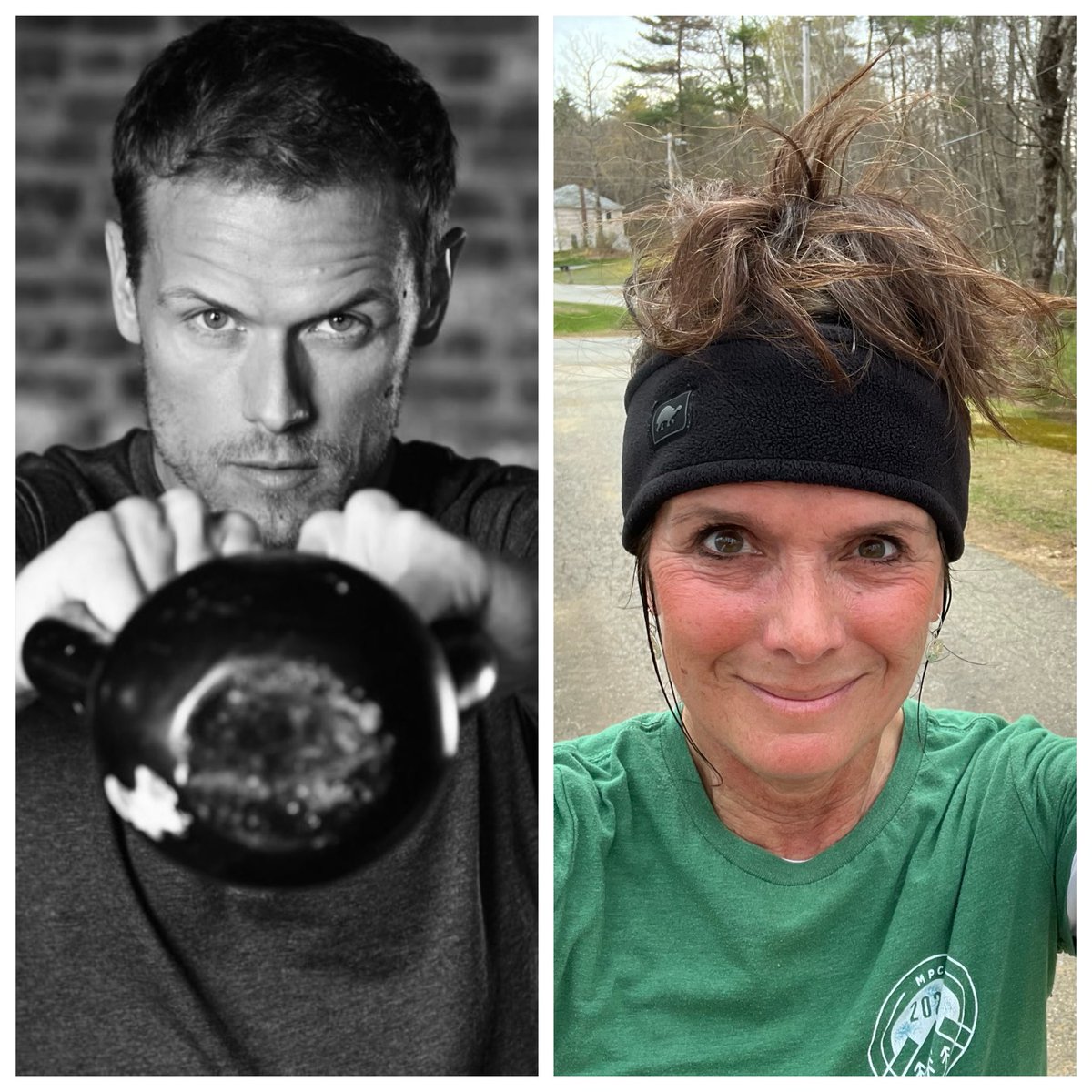 <a href="/CampingPeakers/">Camping Peakers</a> chose a great way to celebrate OUR Coach <a href="/SamHeughan/">Sam Heughan</a> ‘s birthday! Running miles in honor of a coach who inspires us &amp; leads by example pushing his limits in all he does! 
81 miles for you Coach with #Run43ForSam! Happy Birthday to a Super Leader🎈🥳❤️💪🏃‍♀️