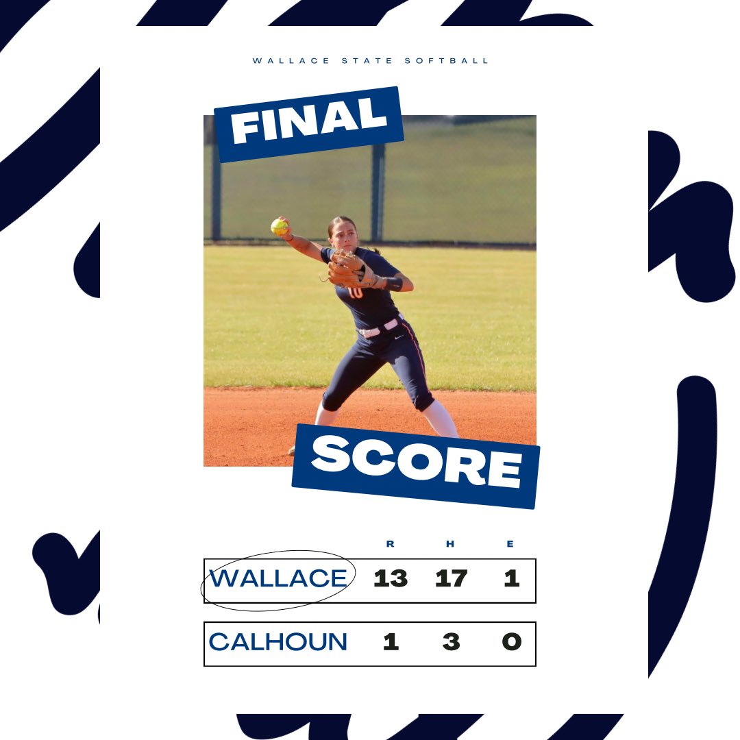Ending in style! 😎

An Emily Simon 𝓝𝓞 𝓗𝓘𝓣𝓣𝓔𝓡 in Game  1 and an offensive explosion in Game 2, lead to a two game sweep of Calhoun to wrap up the regular season! 

#Team42 | #WinningTradition