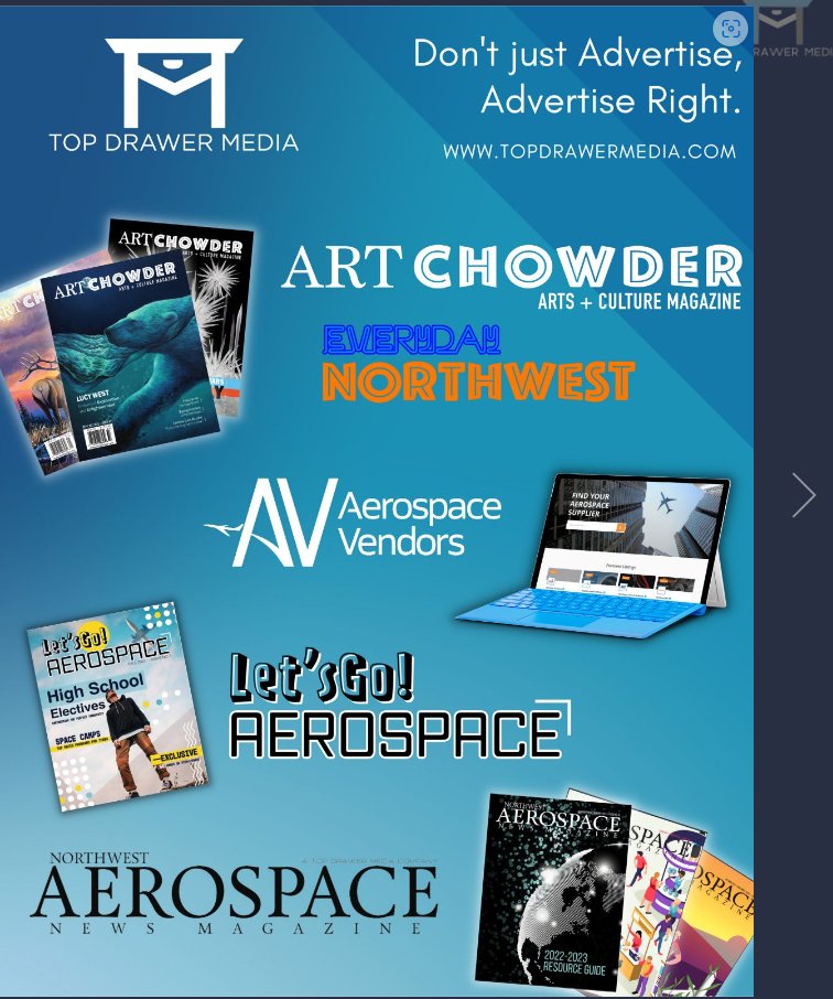 ArtChowder's tweet photo. Top Drawer Media have several advertising and marketing options, check it out: https://t.co/vxRrRsvA25 https://t.co/aEd6QkXqS4