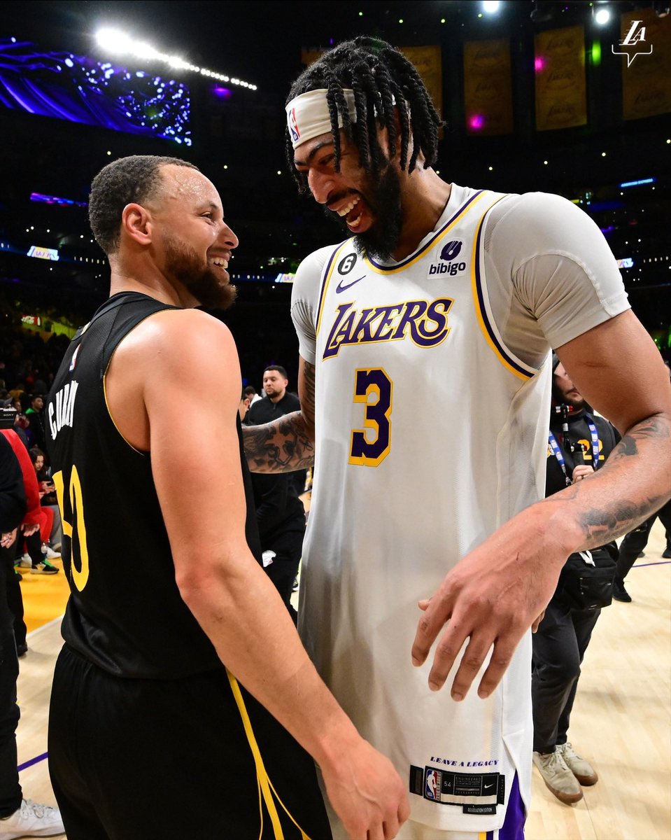 Lakers's tweet image. See you Tuesday, @warriors