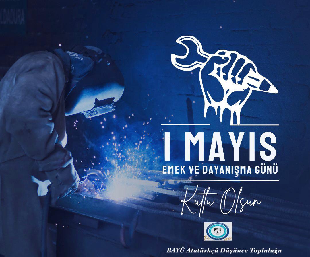 Haksızlıkların, eşitsizliklerin, adaletsizliklerin ve ezilmenin olmadığı, emeğin sömürülmediği, aydınlık, eşit ve güzel bir dünyayı göreceğimiz günlerin geleceği umuduyla, tüm emekçi kardeşlerimizin 1 Mayıs Emek ve Dayanışma Günü'nü kutlarız.