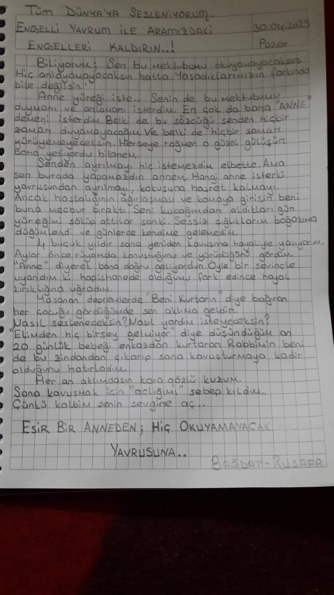İbrahim Selçak (@iselcak) on Twitter photo İnşallah yavrun bu 
Mektubu okuyacak tır
Çocuklar Annesiz Uyuyor Children miss their moms İnşallah yavrun bu 
Mektubu okuyacak tır
Çocuklar Annesiz Uyuyor Children miss their moms