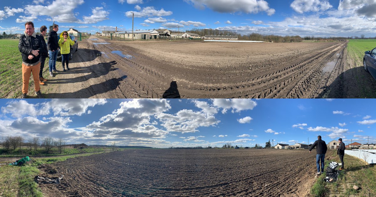 h2arvester's tweet photo. In April the #H2arvester team visited the Minikowo experimental station of the Bydgoszcz University of Science and Technology (Poland), to inspect the location for the installation of 4 solar cars in combination with strip cultivation.

#DualLandUse #energytransition #solar https://t.co/SAZJkvRd0A