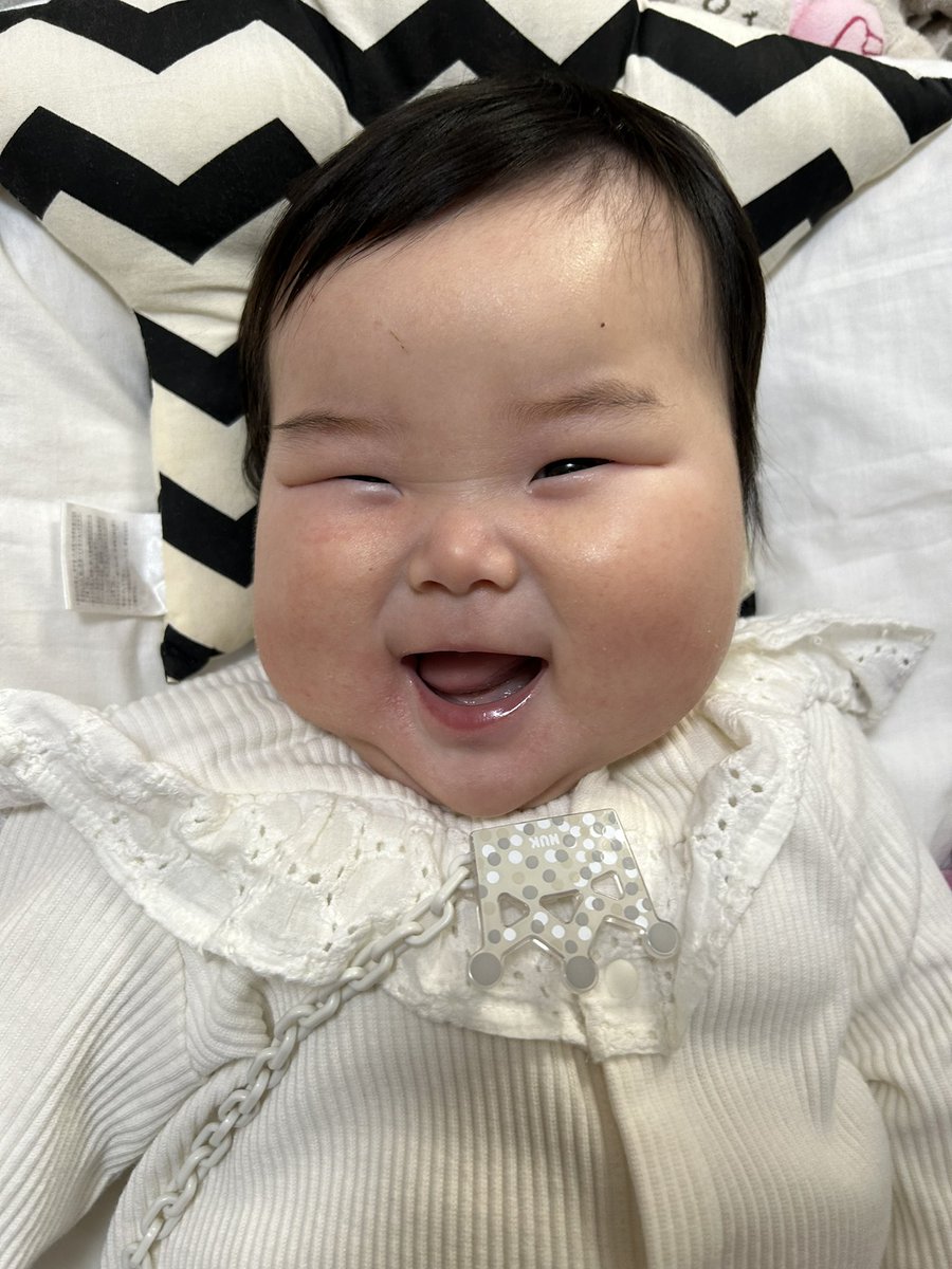 ntmtty's tweet photo. おしりたんていマジで癒しかわええ🍑❤️
５ヶ月で9.5キロです笑 https://t.co/3bTzk6x4Sc