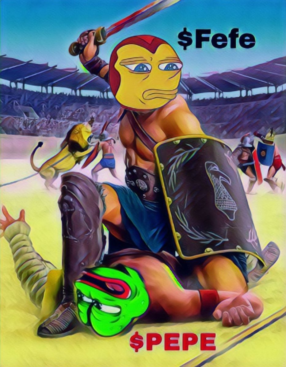 HypeWilliams36's tweet photo. They call $Fefe The $Pepe killer but at the end of the day we are memefriends.

#PepeFefeairdrop https://t.co/8oYziW1mWe