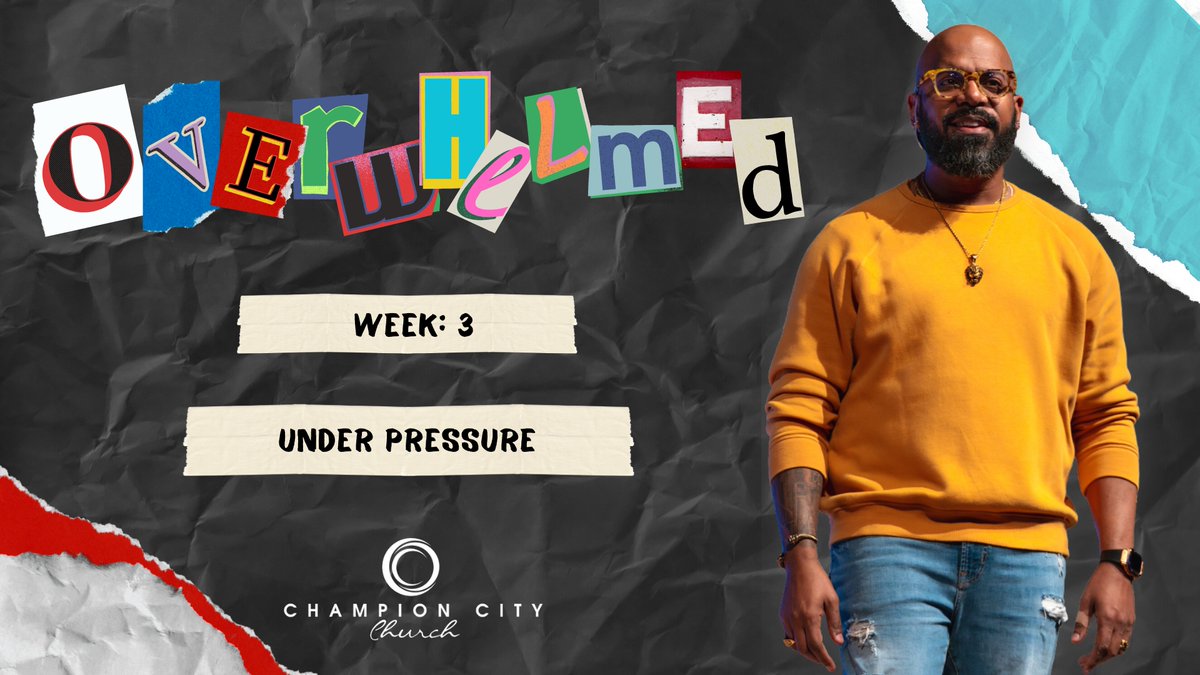 MyChampCity's tweet photo. "The pressure of unhealed pain will always keep you stuck in the season you experienced it in."
- @PastorBruceHall 

#New message available! Check out the message by clicking the link! 

https://t.co/DAXtTcDRHE https://t.co/CaNahaM6cY