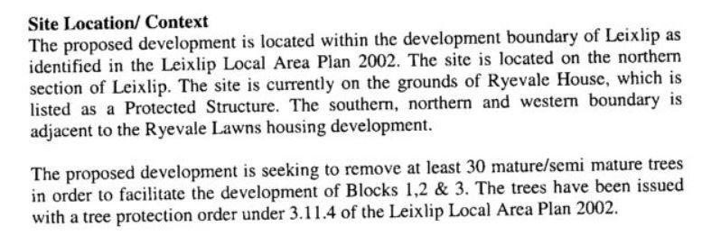 RyevaleHouse's tweet image. Ryevale House, planning application 2007.
#RyevaleHouse #Leixlip #ProtectedStructure