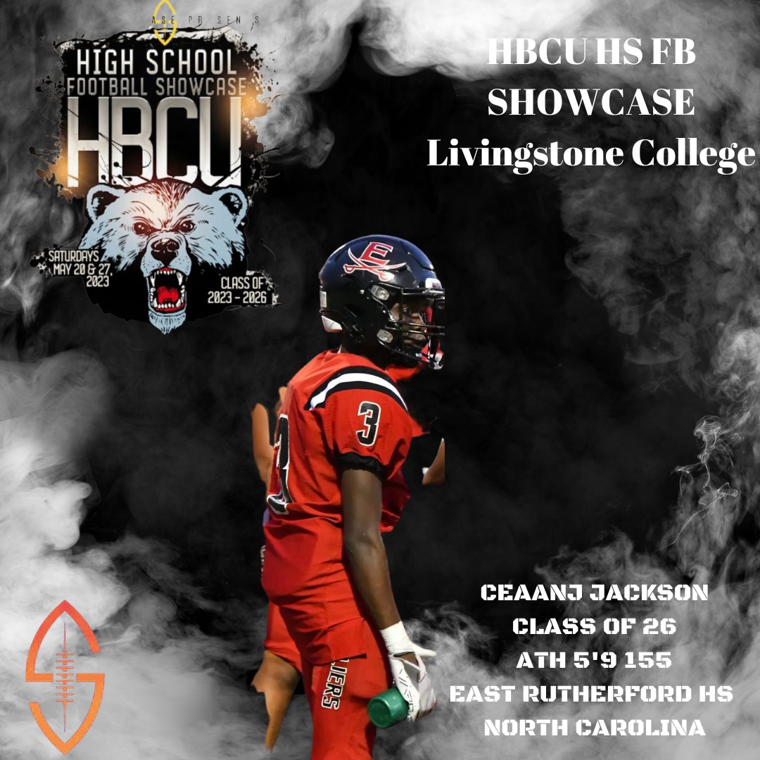 HBCU HS FOOTBALL SHOWCASE CAMP on Twitter "CLASS OF 24 5'9 155 ATH CEAANJ JACKSON ceaanj1 from