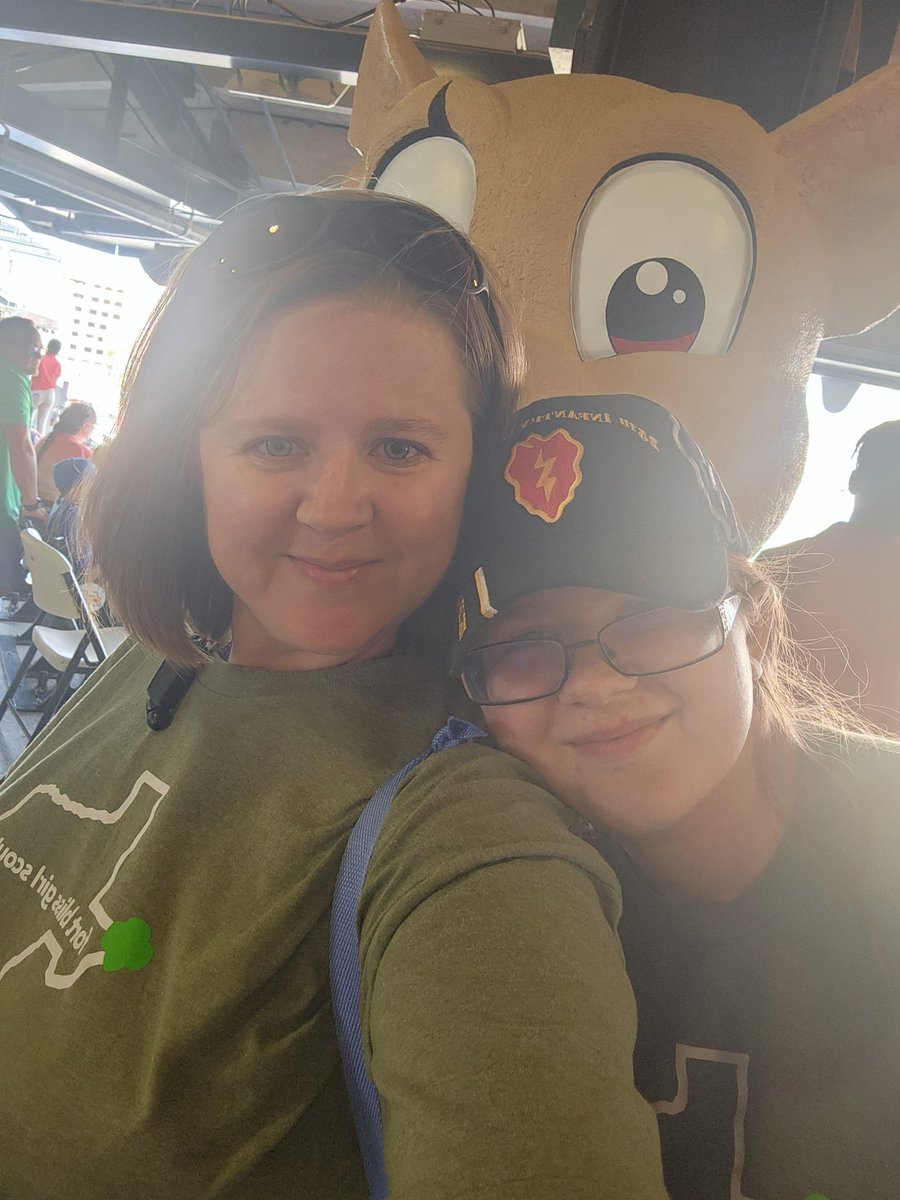 Had a great time at the Chihuahuas game today! Took our troop to Girl Scout Day at the field & watched baseball! Such a fun day! #FearTheEars #GirlScouts