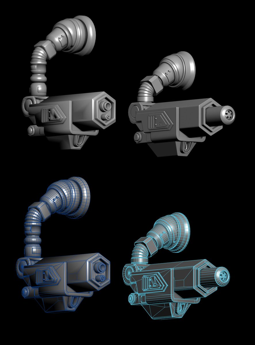 MekaRamen's tweet photo. Hellbringer/Loki progress: a huge chunk of work has gone into optimizing/up-res and improving old mesh. The mesh no longer needed weighted normals since it never works properly in the mod, and now has additional polygons to hold the edges better.
#hellbringer #loki #battletech https://t.co/0Nv8ZHrK6W