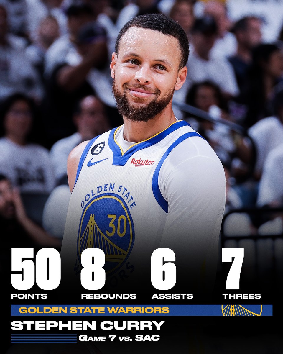 The first 50-point game in Game 7 history. INCREDIBLE 😳