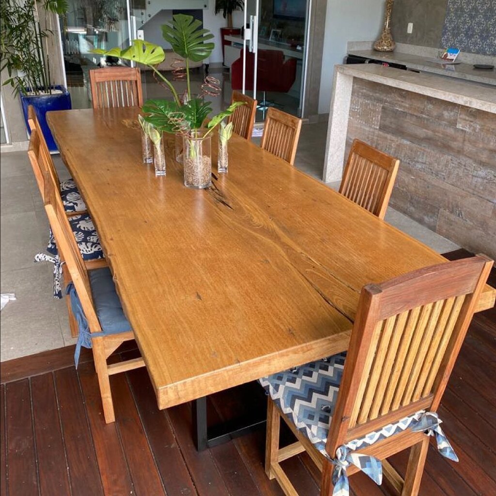 Madeirado's tweet photo. 🌳 Esta mesa de jantar é mais do que um simples móvel ela é uma declaração de estilo, bom gosto e apreço pelo valor das coisas bem-feitas. Com ela, seus jantares nunca mais serão os mesmos!

💚 Bordas orgânicas
💚 Comporta até 12 pessoas
💚 Medida de 300… https://t.co/GvCdSM9I3R https://t.co/br3io0Gzkb