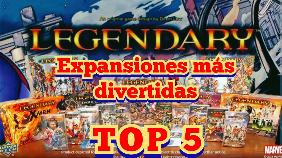 SpainLegendary's tweet photo. https://t.co/fV5ngUut6o ya tenéis disponible el vídeo del top de expansiones más divertidas de #legendarymarvel de @UpperDeckEnt https://t.co/YQgQdNdfZ1