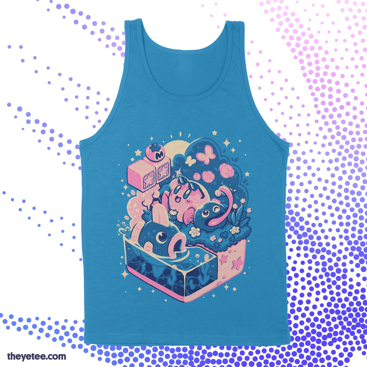 カービィ 「Ah now this is a paradise we've only dre」|The Yetee 🌈のイラスト