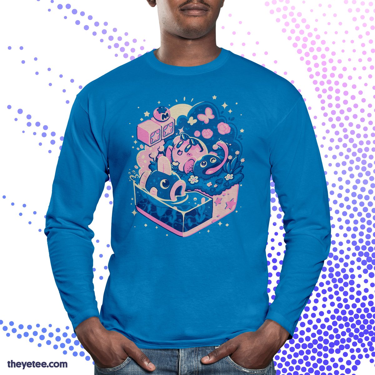 カービィ 「Ah now this is a paradise we've only dre」|The Yetee 🌈のイラスト