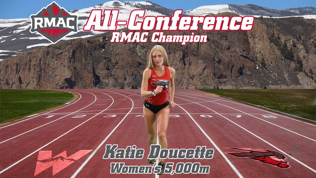 WCUMountaineers's tweet photo. Congratulations to @westerntrack Katie Doucette who became an RMAC Champion in the women's 5,000m today (Apr. 30) at the 2023 RMAC Outdoor Track &amp; Field Championships. #ExcellenceElevated #MountaineerStrong #FearTheNeers #EmbraceTheClimb #7723ft https://t.co/DMaR9mBhDJ
