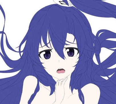 翼さん 抱き枕風制作中新作イラストの線画から色分けしてみた(だいぶ経ちましたが) #symphogear #シンフォギア #風鳴翼 #イラスト