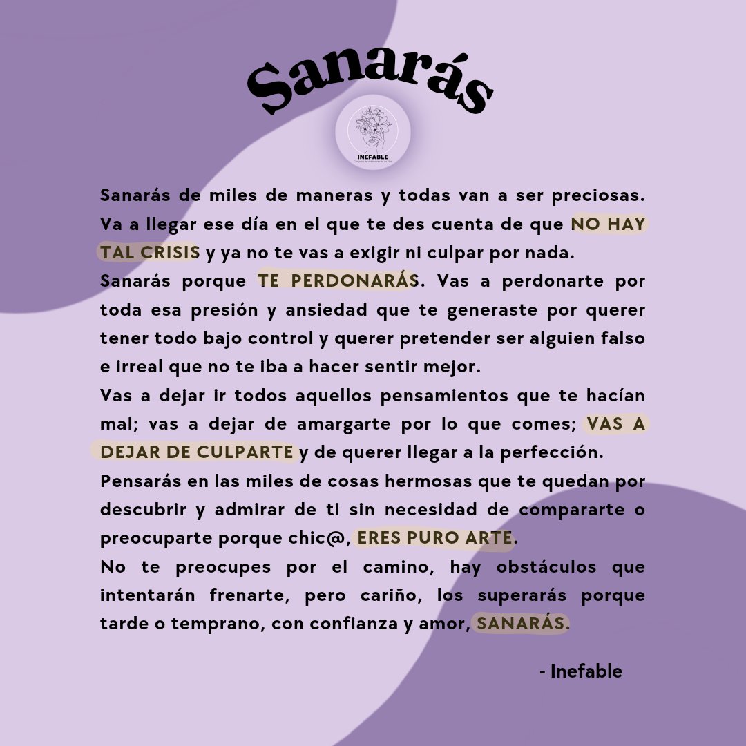 INEFABLE_tca's tweet photo. Vive todos los días con ganas de mejorar, con ganas de volver a brillar. 
Vive siendo INEFABLE🤍
#INEFABLE #unidosporelcambio #recoveryispossible https://t.co/puqsLMDTFp