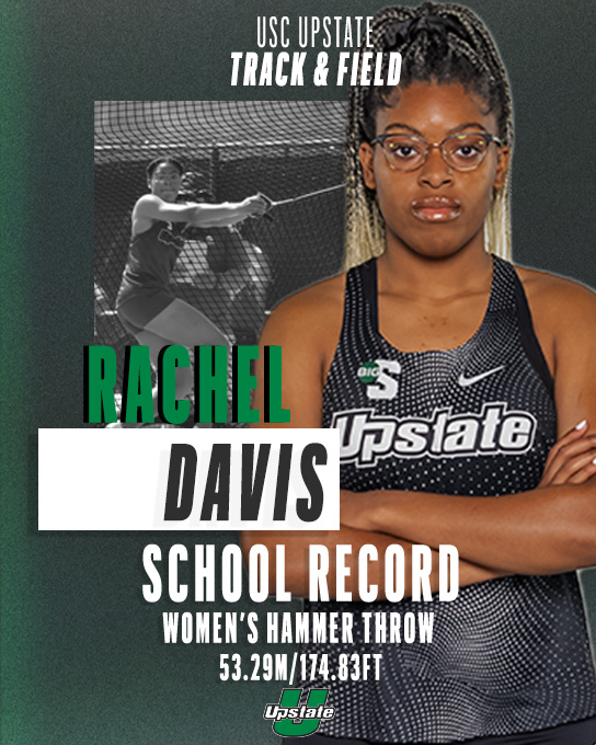 What's better than one record-breaking hammer throw? 

How about three of them?

Rachel Davis and Jessa Beach went back and forth for the school's hammer throw record and are now 1 and 2 in the conference in the event!

#SpartanArmy⚔️