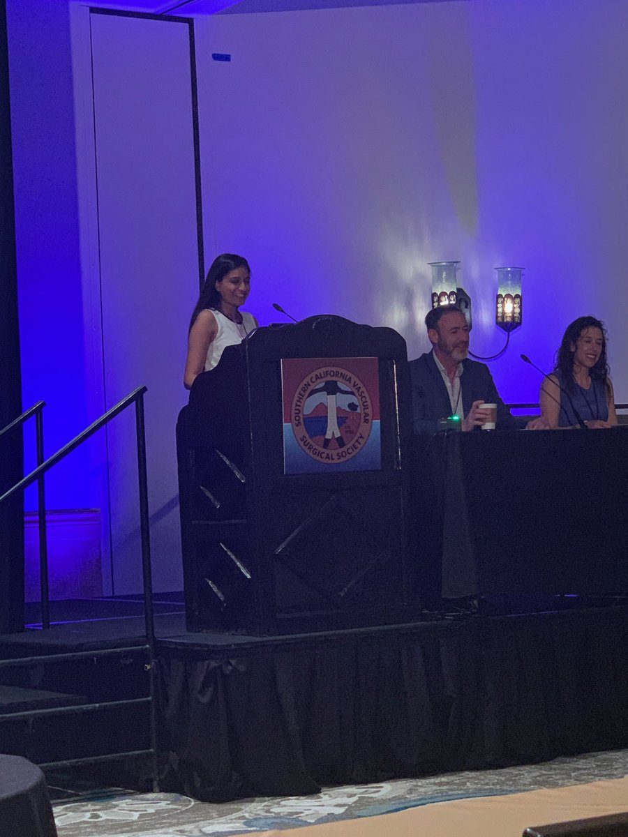 AndrewBarleben's tweet photo. Congratulations and great work to Rohini Patel and @fallentineMS4 (who won’t be an MS4 forever) on their great presentations! Representing @UCSDsurgery at @VascularSocal!!! #scvss #scvss2023 https://t.co/ZsLS9RbpUA