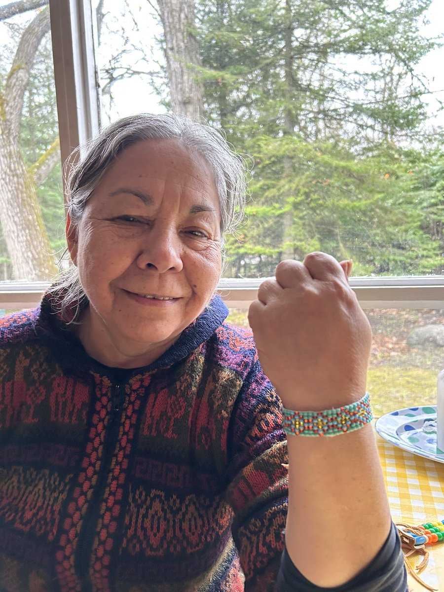 Sebasualto's tweet image. A great way to end the Indigenous Mathematics and Education Conference . Miigwetch for your hard work in putting this learning together @LakeheadOrillia @ruthbeatty11 #IKMath2023