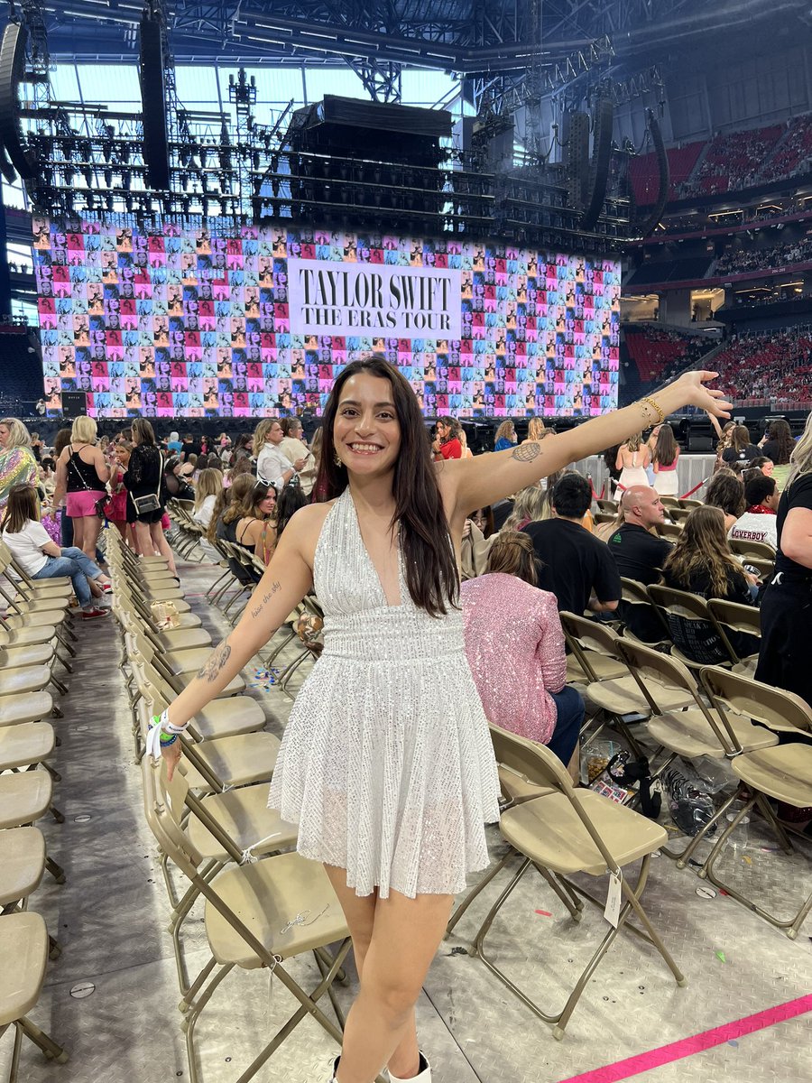 #AtlantaTSTheErasTour <a href="/taylornation13/">Taylor Nation</a> <a href="/taylorswift13/">Taylor Swift</a> mirrorball in section L🪩🪩💖