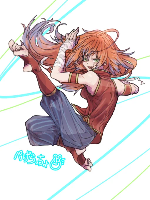 今回も資料載せちゃえ!!!描くのが楽しかった、って言うのが伝わったら幸いです!←????あと、おまけとしてキャラ単体の絵も添えちゃった………蛇足になりそうだけど、せっかくなので、、、