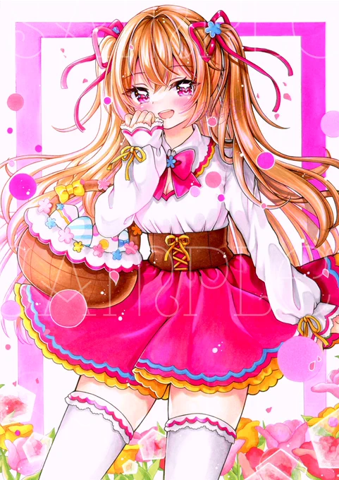 イースターちゃん   #コピック #オリジナル