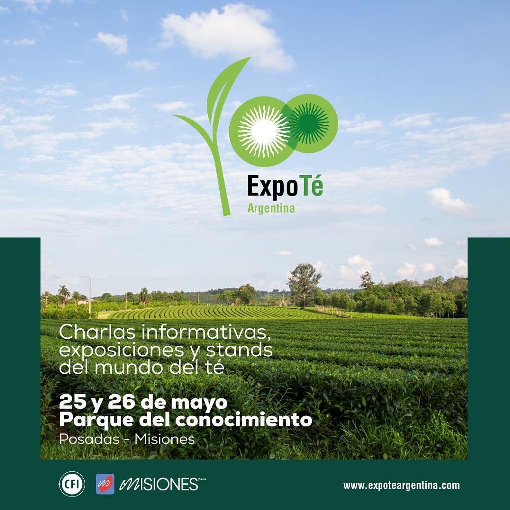 delteruta's tweet photo. ✔️ Para que agendes desde ya, estaremos presentes en la #ExpoTéArgentina. 🌱 Un evento espectacular para disfrutar del #téargentino y conocer más de su historia 🙂 ¡Nos vemos el 25, 26 y 27 de Mayo en #Posadas, #Misiones! ☕️ https://t.co/6vjzWsfJcl https://t.co/apZk1tydkR