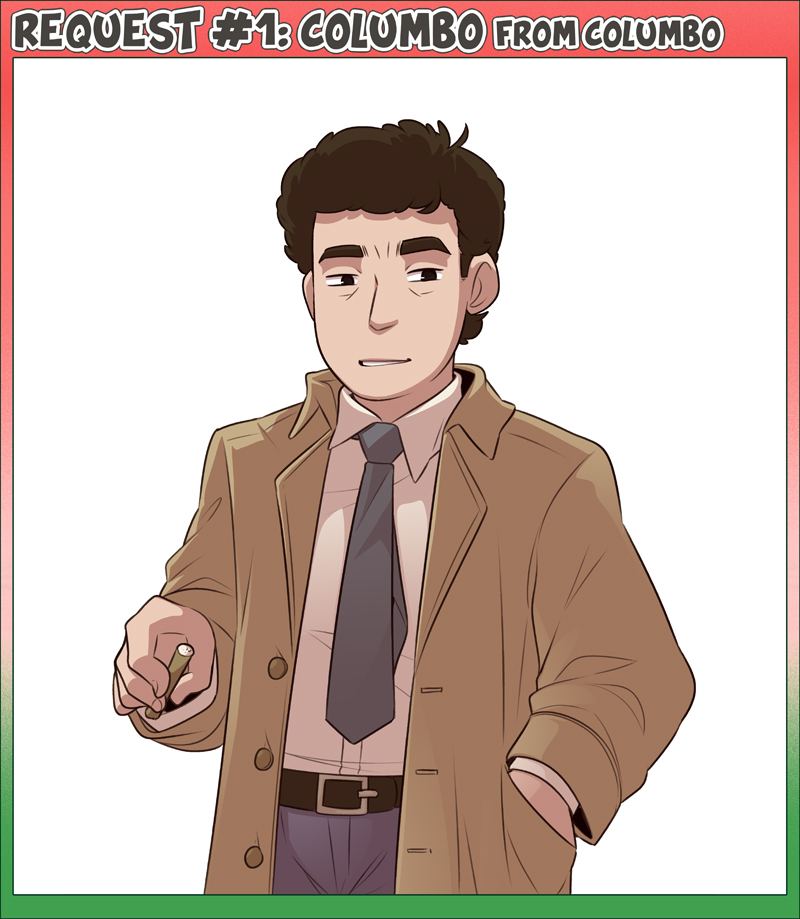cubewatermelon's tweet photo. https://t.co/qc42vHXu50 Here are the results from today's patron request stream! You finally did it, you got me to draw Columbo >:P And others! https://t.co/gGrPJBDDxW