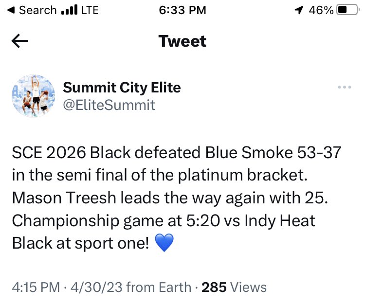 mason_treesh's tweet photo. Great weekend🏀🏀🏆🏆 https://t.co/5i5La24D5d