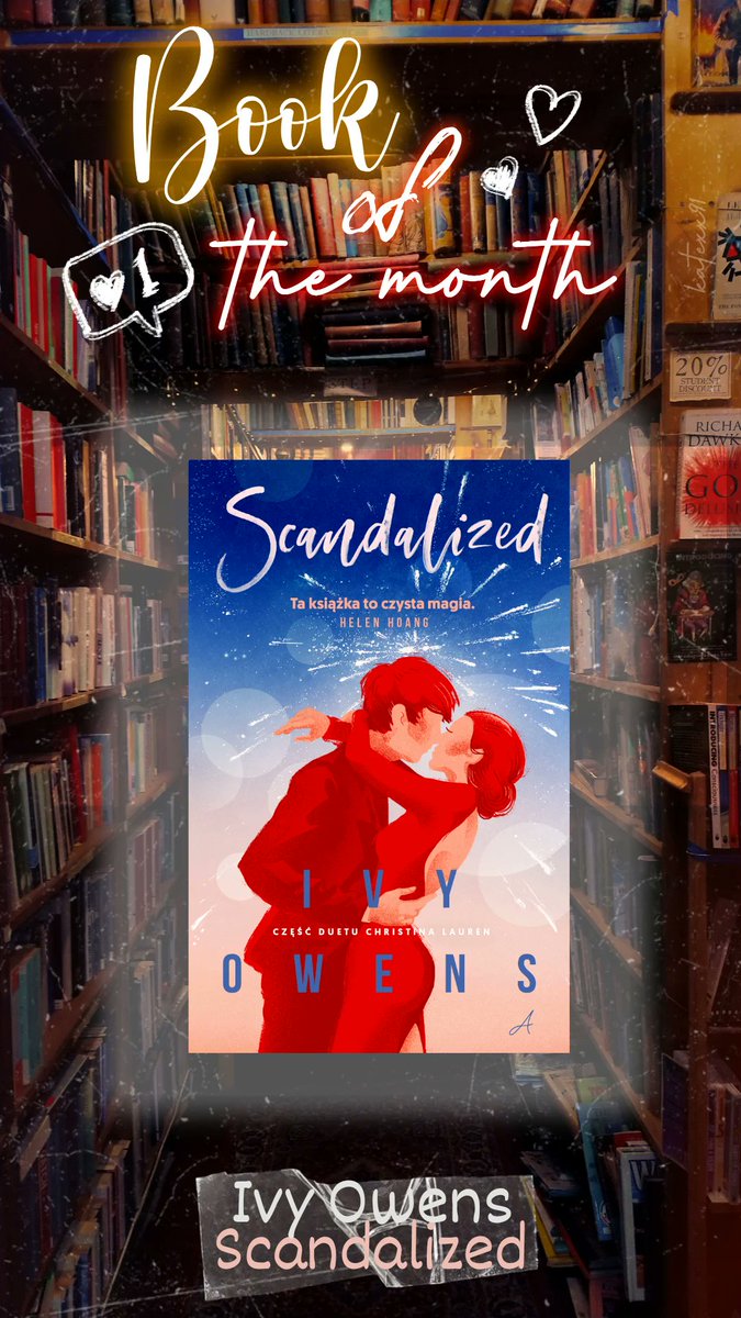 vashappeninkate's tweet photo. Książką kwietnia bez wątpienia jest Scandalized Ivy Owens
#TwitteroweKsiazkary #Scandalized https://t.co/KkpDxIYDDZ