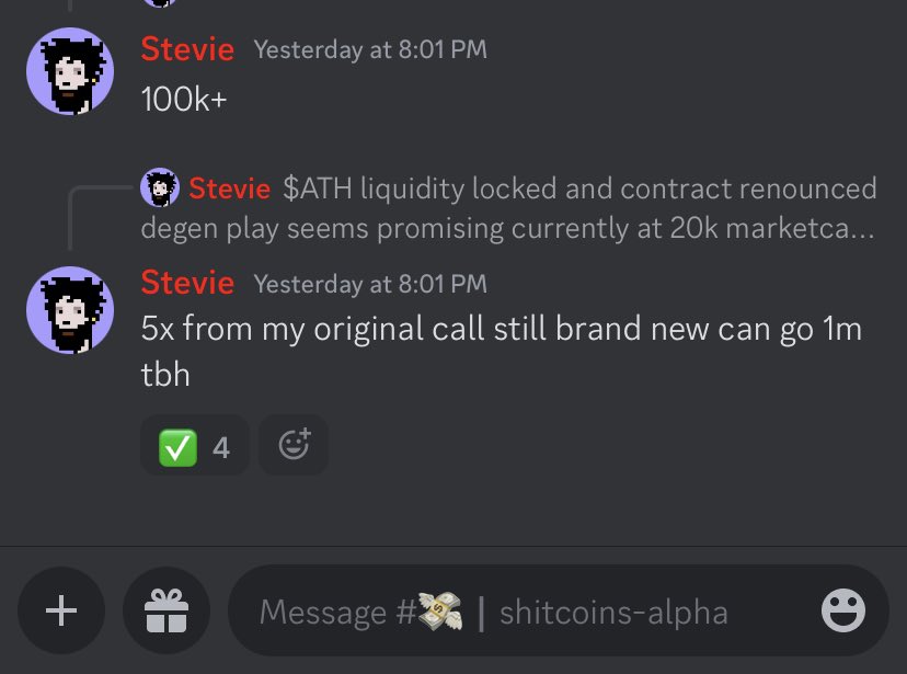 Sharing profits made in <a href="/AntiliaAlpha/">Antilia Alpha Club</a> 

Comment “yes” to win a pass role🏆