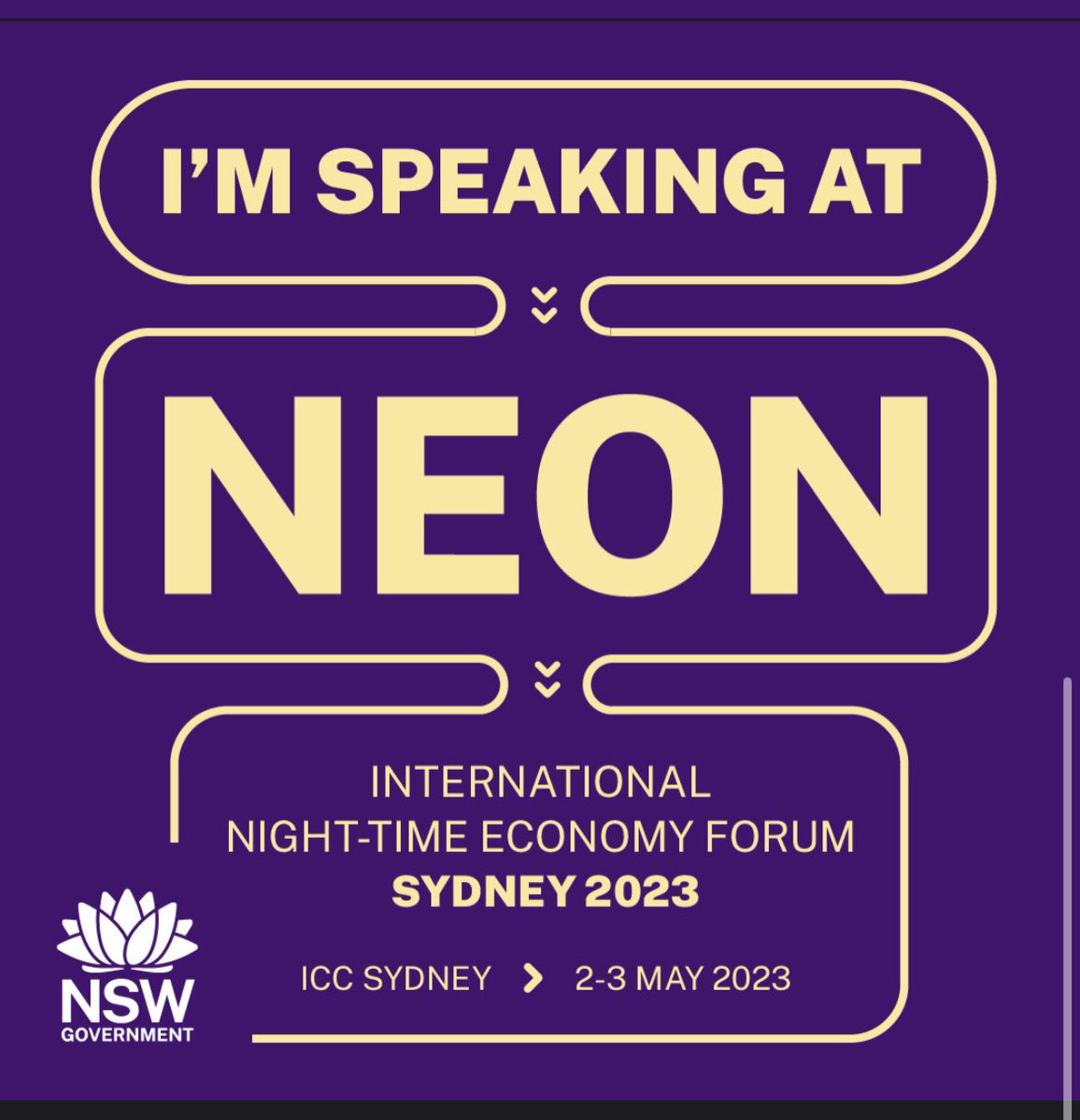 phillipwadds's tweet photo. I’m excited to be speaking alongside thought leaders from around the world. The agenda is jam-packed, so looking forward to sharing ideas and innovations around the best global night-time economy initiatives at the NEON forum #NEONSYDNEY2023 https://t.co/KyaecKotcb