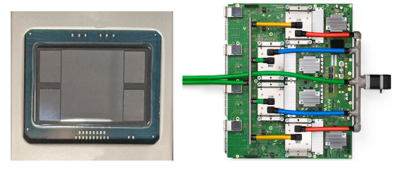 HPCwire's tweet photo. A new scientific paper from @googlecloud details the performance of its Cloud #TPUv4 supercomputing platform, claiming it provides exascale performance for #machinelearning with boosted efficiency. https://t.co/lCDVD7KG2J https://t.co/3mAFthyShX